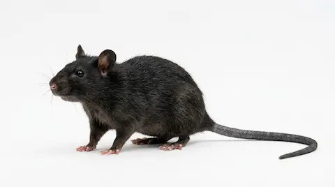 Rat noir ou rat des toits (Rattus rattus)